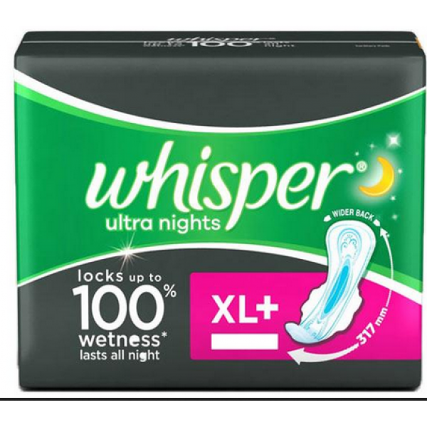 WHISPER  ULTRA NIGHTS XL WING 7PAD